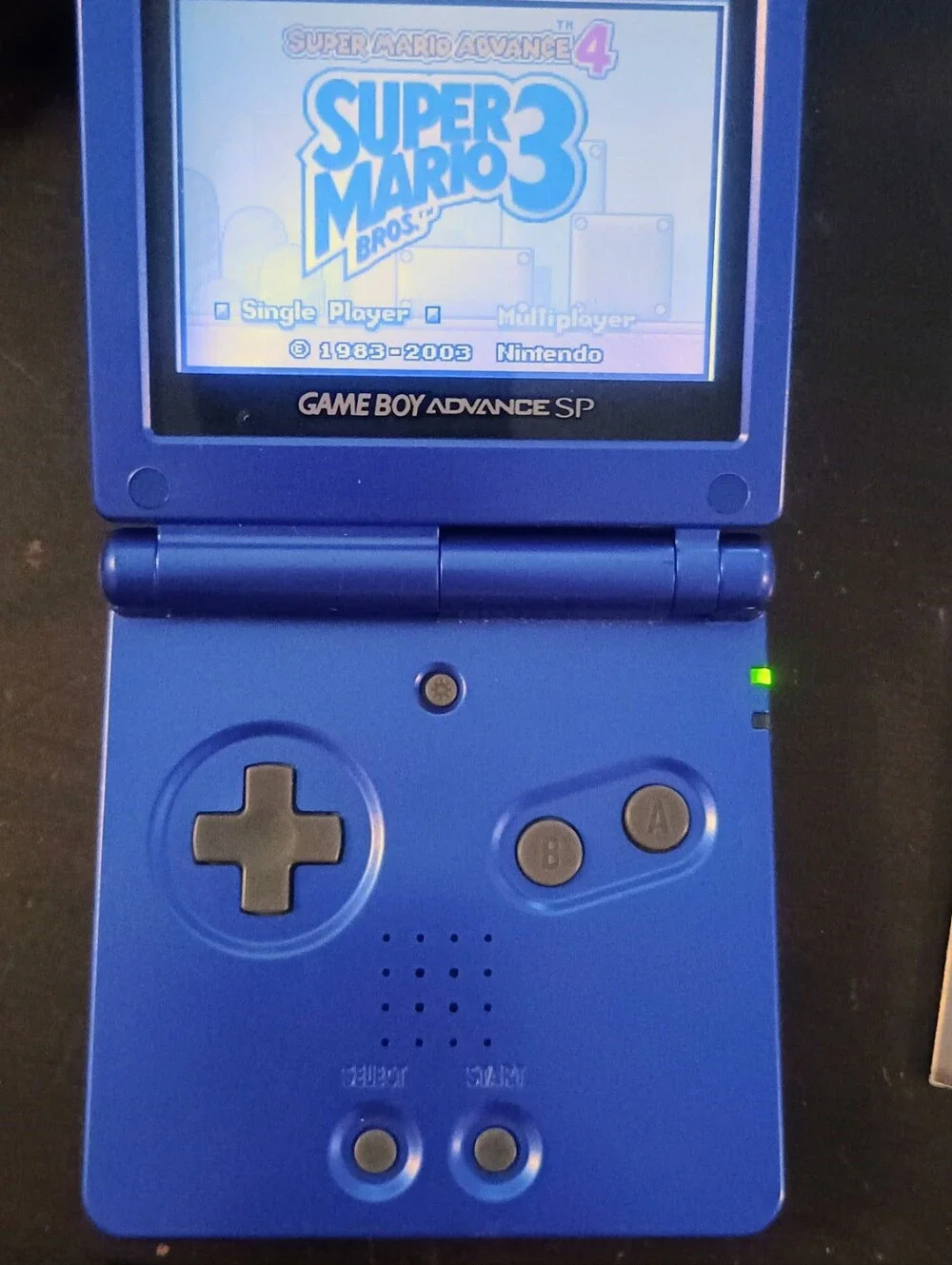 Nintendo blue game